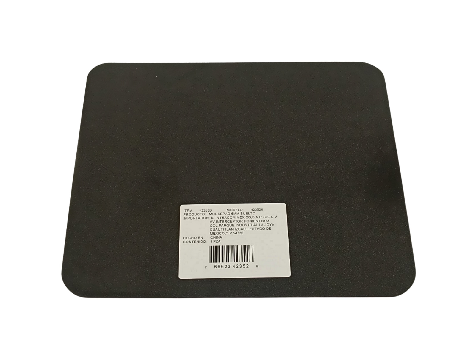 MOUSE PAD NEGRO MANHATTAN SUELTO A02001Z MAN-423526         