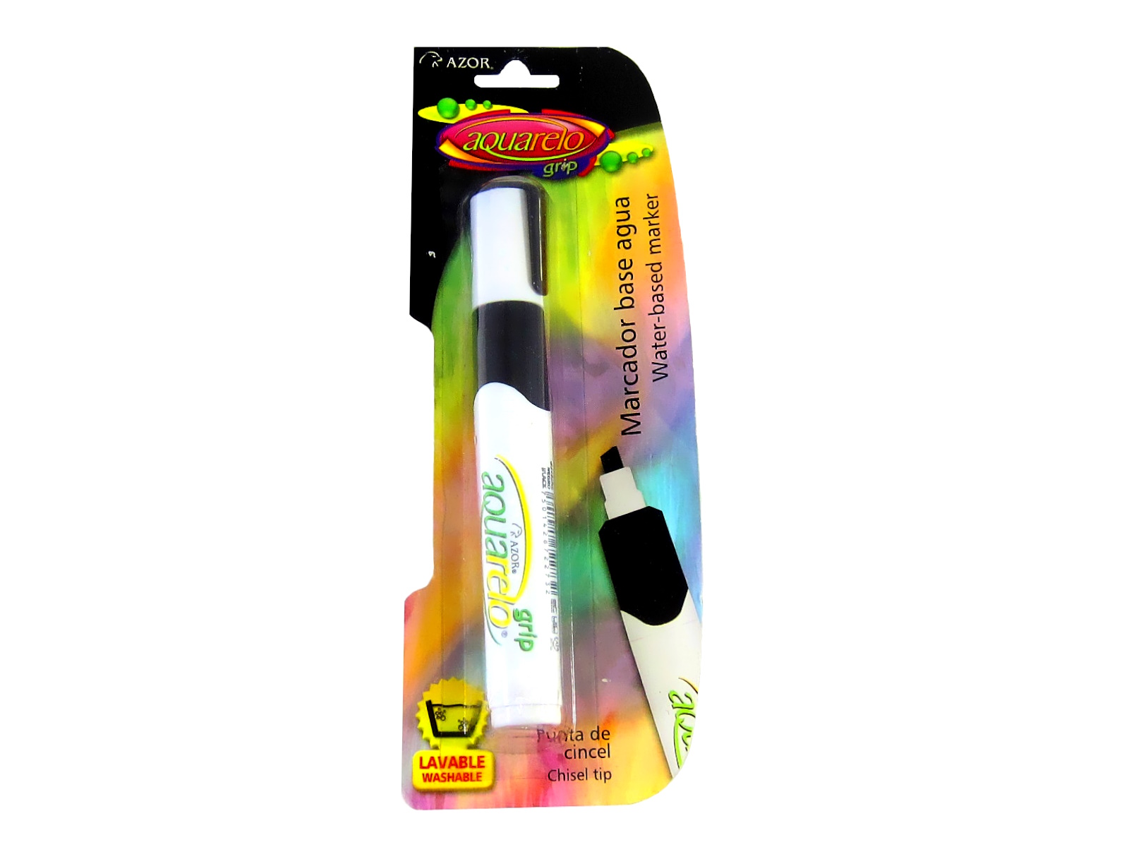 MARCADOR AQUARELO GRIP NEGRO C/1 2210NE                     