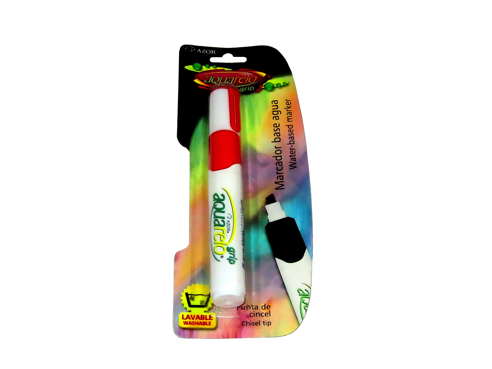 MARCADOR AQUARELO GRIP ROJO C/1 2210RO                      