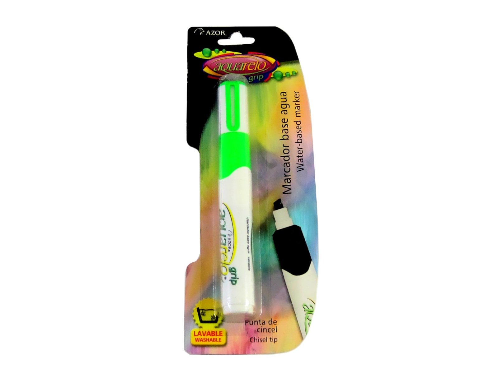 MARCADOR AQUARELO GRIP VERDE CLARO C/1 2210 BLISTER         