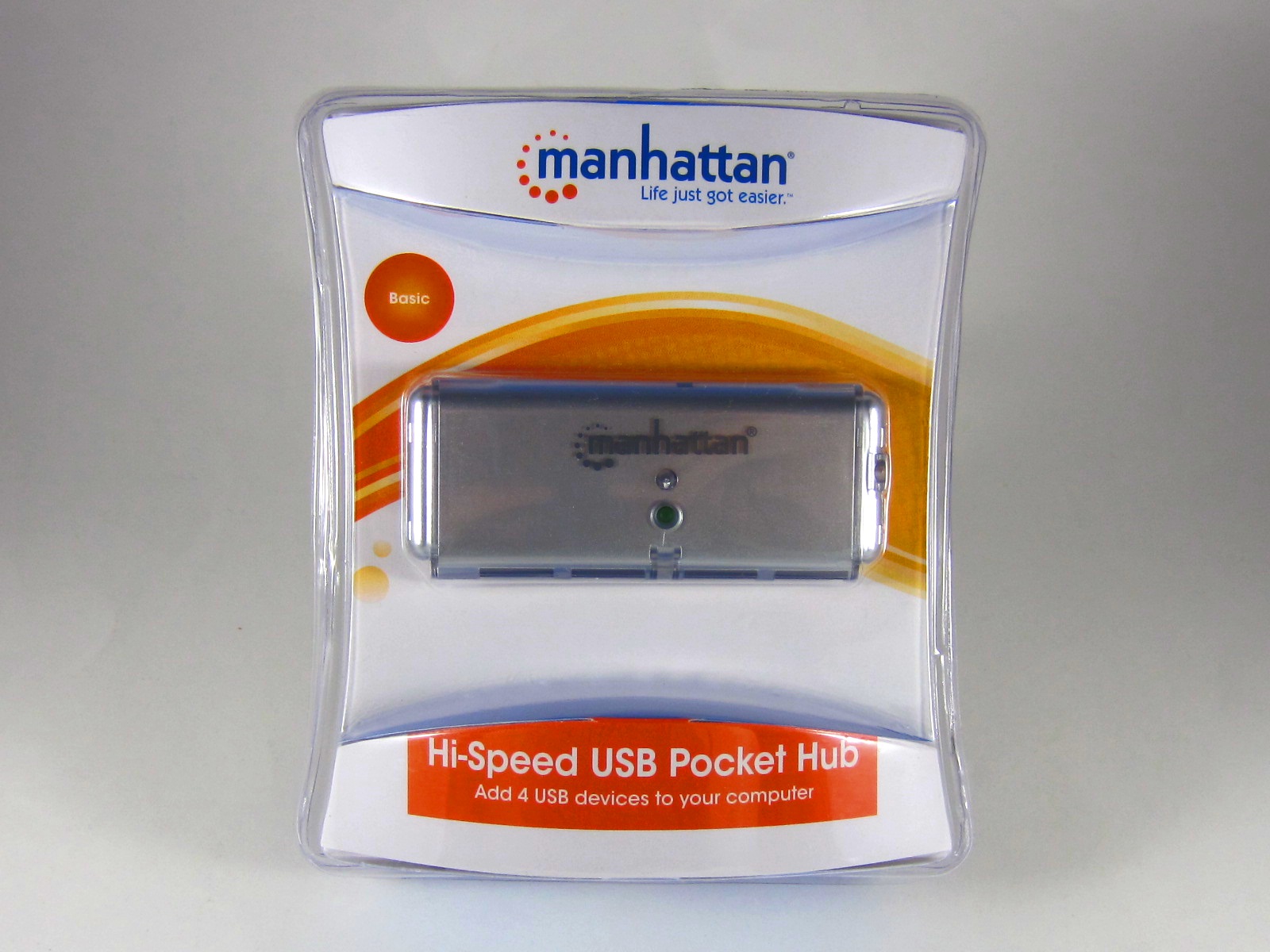 MINI HUB 2.0 4 PUERTOS MANHATTAN 160599                     