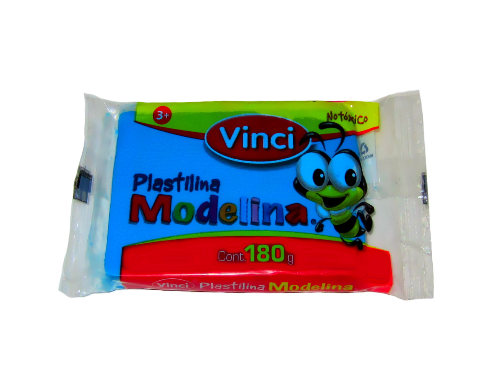 BARRA DE PLASTILINA MODELINA AZUL CLARO                     